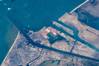 Suez Canal, Port Said. Photo: NASA