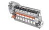 Technology group Wärtsilä has introduced its NextDF technology for a third engine, the Wärtsilä 46TS-DF dual-fuel engine. Credit: Wärtsilä 