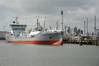 Ternsund is the first seagoing vessel to bunker LNG in Rotterdam (Photo: Terntank)