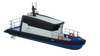 The 11-meter ProZero workboat will be used for passenger transport at the Emilsen Fisk AS breeding plant off Rørvik (Image: Tuco Marine)