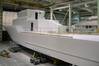 The composite hull of the Global Response Cutter (GRC-43) under construction at Westport Shipyard (Photo courtesy Westport)
