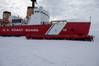 The crew of U.S. Coast Guard Cutter Polar Star (WAGB 10) while the cutter is hove-to in McMurdo Sound during Operation Deep Freeze. Credit: U.S. Coast Guard/Petty Officer 2nd Class Briana Carter