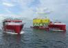 The first vessels to be fitted with Wärtsilä's VGP-2013 compliant propulsion package are four BigRoll MC Class module carriers currently under construction at the COSCO shipyard in Dalian, China. Image courtesy of RollDock