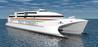 The largest high speed catamaran to operate in the Mediterranean Sea will be powered by Wärtsilä waterjets. (Photo: Wärtsilä)