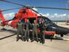 The MH-65 air crew that performed the medevac. (U.S. Coast Guard Photo by Sector Corpus Christi)