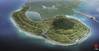 The new polder that will be developed at Pulau Tekong, one of Singapore’s largest islands. Photo Royal HaskoningDHV