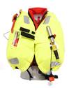 The Premier Kru Falcon Lifejacket from Ocean Safety featuring the Kannad R10 AIS SRS and the AQ98 lifejacket light.