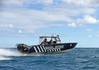 The PRPD testing one of its new Metal Shark 36 Fearless patrol boats in the Atlantic Ocean near San Juan, Puerto Rico. (Photo: Metal Shark)