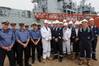 The RFA Argus Team: Photo credit A&P Shipyards