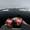 Two NOAA Corps Officers aboard 'Fairweather': Photo credit NOAA
