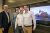 Ulstein Design & Solutions’ sales team on the ocean going tug project, from left: Sigurd Viseth, Thomas Brathaug, Ove Dimmen, and Bjørn Harald Norvik (Copyright ULSTEIN)