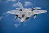 U.S. Air Force F-22 Raptors assigned to the 27th Expeditionary Fighter Squadron and Philippine Air Force FA-50PH light jet fighters conduct joint combined exchange training, above Basa Air Force Base, Phillipines, on Aug. 9, 2024. Joint combined exchange training is critical to enhancing U.S. and Philippine Air Force interoperability in a free and open Indo-Pacific. (U.S. Air Force photo by Senior Airman Mitchell Corley)