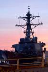 USS Fitzgerald (DDG 62) returns to Fleet Activities (FLEACT) Yokosuka following a collision with a merchant vessel while operating southwest of Yokosuka, Japan. (U.S. Navy photo by Mass Communication Specialist 1st Class Peter Burghart/Released)