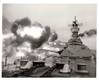 USS Iowa in Action: Photo credit USN