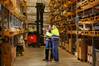 Warehouse facilities and workers at ASC's submarine construction and maintenance facility at Osborne, South Australia. Photo: ASC Pty Ltd.