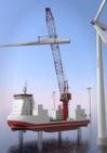 Wind Turbine Support Liftboat Image courtesy of Nordic Yards
