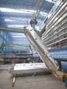 Yara Marine scrubber installation at Meyer Werft (Photo: Meyer Werft)