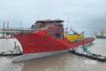 Jan De Nul’s Largest Cable Laying Vessel Hits Water in China (Video)