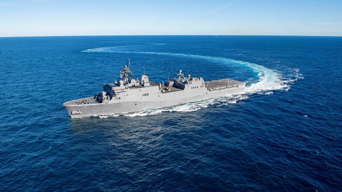 Richard M. Mccool Jr. (LPD 29) Completes Builder'S