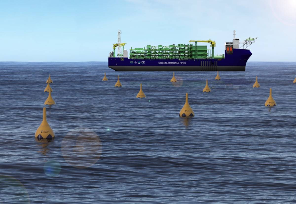 Innovative Partnership to Deliver Floating Green Ammonia Production Facility Powered by Wave Energy