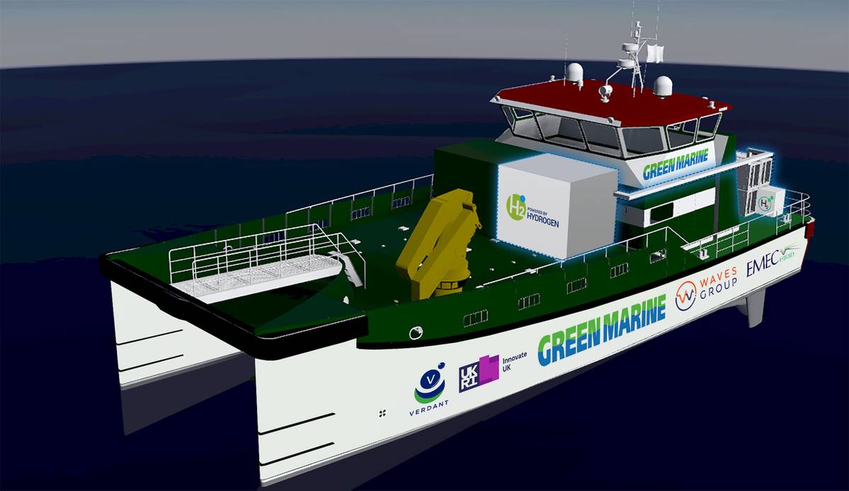 Project Verdant: Revolutionizing Offshore Wind Farm Servicing with Hydrogen-Fueled CTVs