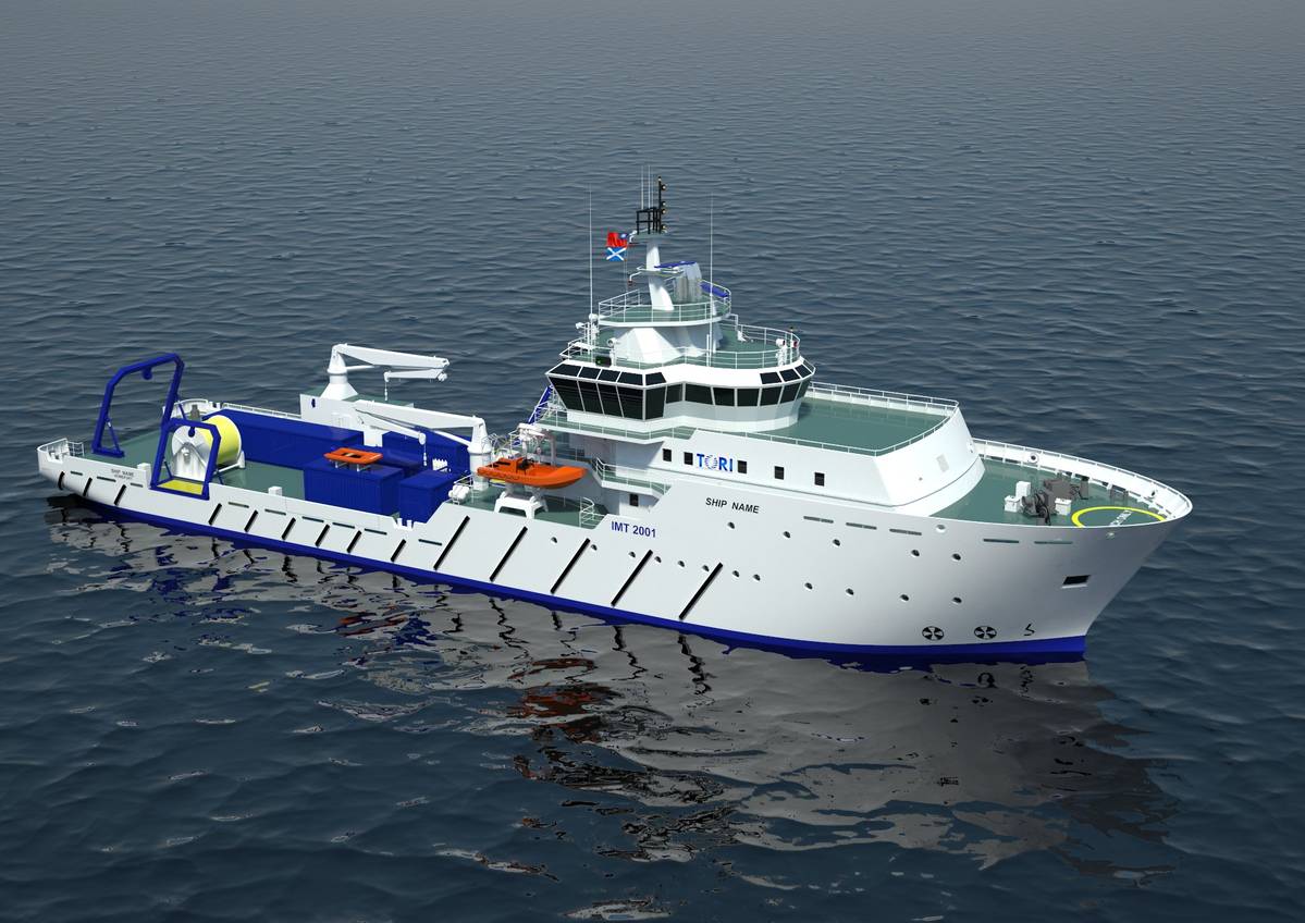 OSD Designs Research Vessel For TORI