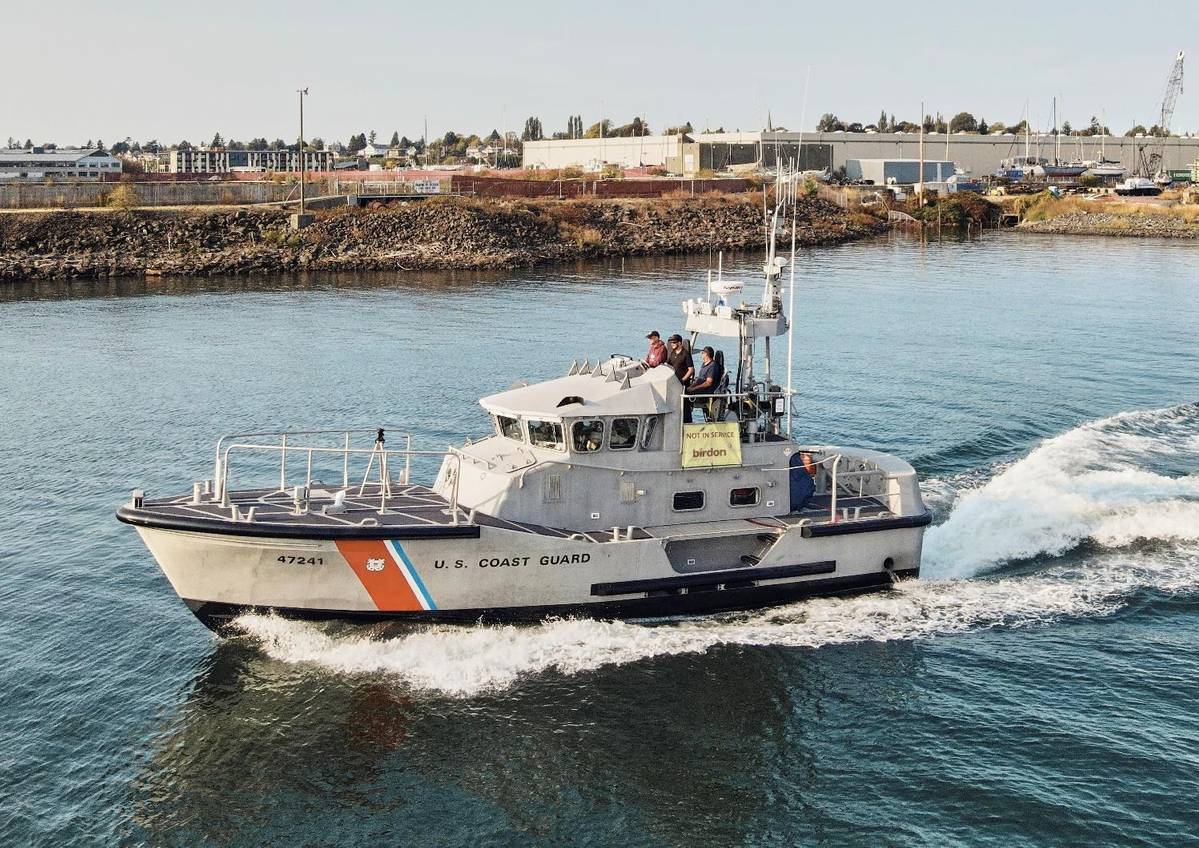 USCG Takes Delivery Of First Upgraded 47' Motor