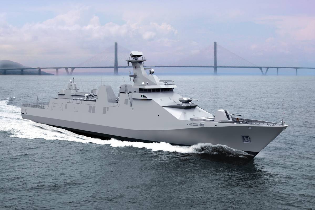 Frigate Launched For Indonesian Navy