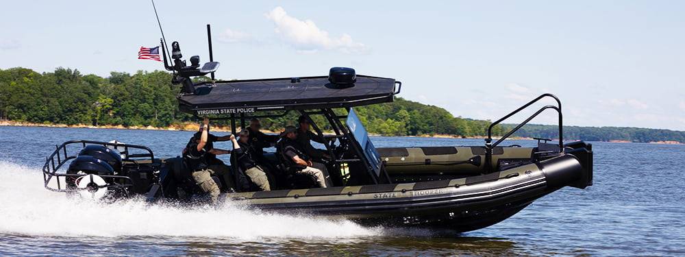 New Patrol Boat Delivered To Virginia State Police
