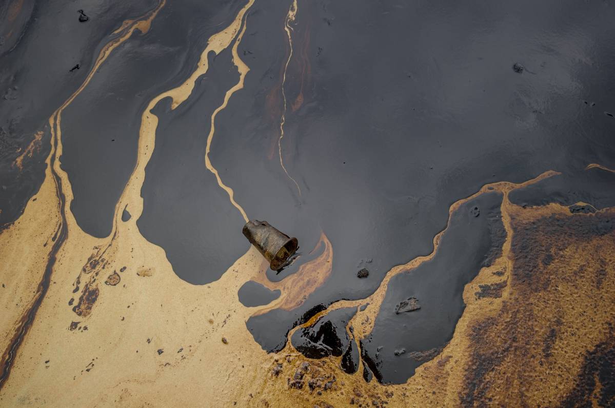 Israel's Beaches Drenched In Oil. Authorities Looking