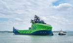 PHOTO: Ocean Infinity’s First 78-meter Robotic Ship Hits the Water