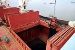 Ship Carrying Russian Coal Docks in Spain