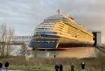 Disney’s New Cruise Ship Floated Out at Meyer Werft