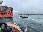 Containership Loses Power Off Australian Coast