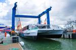 Wight Shipyard Launches Hybrid Ferry for Uber Boat by Thames Clippers