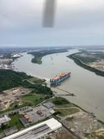 Maersk Containership Grounds in the Savannah River