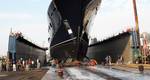 The megayacht Cakewalk, built at Derecktor Shipyar