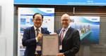 The certificates were presented at DSME’s booth at