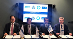 From left to right: Odin Kwon, Daewoo Shipbuilding