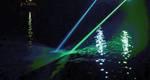 Using a blue-green laser, LADAR penetrates the oce