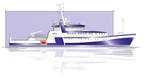 Besides its main purpose as fishery inspection ves