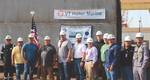 Attending the keel laying ceremony are representat
