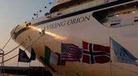 Viking Orion, the fifth oceangoing cruise ship for owner Viking Cruises, was delivered June 7 from Fincantieri's shipyard in Ancona (Photo: Fincantieri)