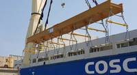 Modulift sent two rigs for on- and off-load in Korea and Thailand respectively. (Photo: Modulift)