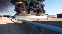 On Monday the National Oil Corporation confirmed the loss of storage tanks 2 and 12 at the Ras Lanuf port terminal (Photo: NOC)