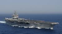Aircraft carrier USS Enterprise (CVN 65) underway in the Atlantic Ocean in 2004 (U.S. Navy photo by Rob Gaston)