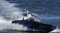 File photo: The U.S. Navy tests a fully autonomous unmanned surface vehicle in 2009 (U.S. Navy photo)