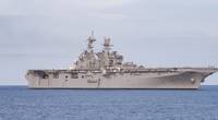 File photo: America-class amphibious assault ship USS Tripoli (LHA 7) (Photo: Samantha Oblander / U.S. Navy)