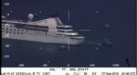 The cruise ship Star Pride after it lost power in Buzzards Bay, Mass. on Friday, September 7, 2018. (U.S. Coast Guard photo)