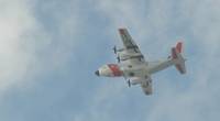 File photo: An HC-130 Hercules aircrew from Coast Guard Air Station Elizabeth City in Elizabeth City flies overhead (U.S. Coast Guard photo by Brandyn Hill)